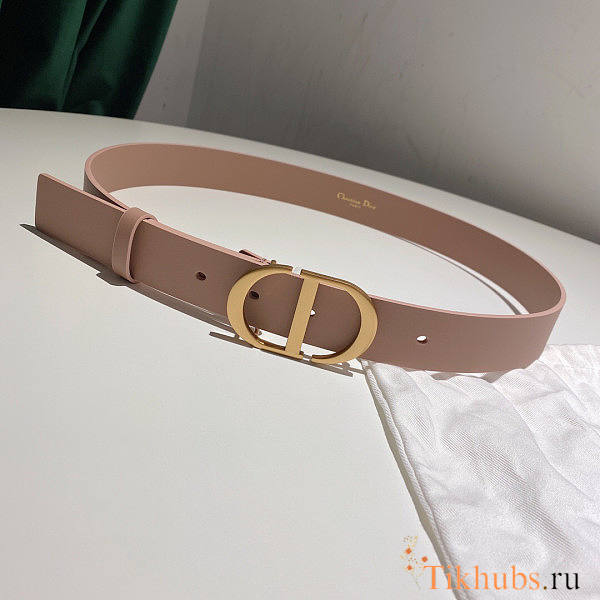 Dior Pink Belt Width 3cm  - 1