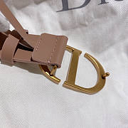 Dior Pink Belt Width 3cm  - 2