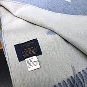 Louis Vuitton LV Reykjavik Scarf Blue 190x45cm - 6