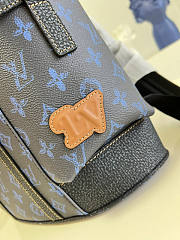 Louis Vuitton LV Christopher MM Blue 38 x 44 x 21 cm - 5