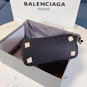 Balenciaga Women's Ville Handbag in Black/white 18x8x15cm - 3