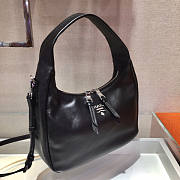 Prada Hobo Black Bag 26x21x9.5cm - 4