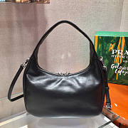 Prada Hobo Black Bag 26x21x9.5cm - 5