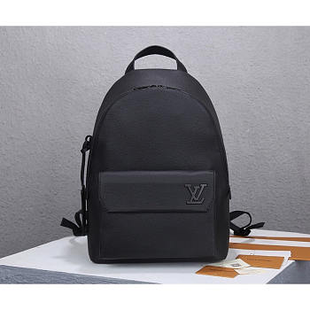Louis Vuitton LV Takeoff Backpack Black 43x30x14cm