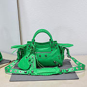 Balenciaga Neo Cagole XS Tote Bag Green 26x13x18cm - 1