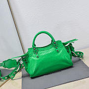 Balenciaga Neo Cagole XS Tote Bag Green 26x13x18cm - 4