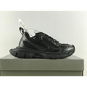 Balenciaga Runner Low Top Sneakers Black - 1