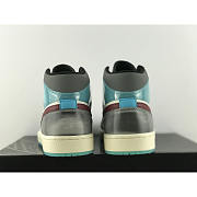 Nike Air Jordan 1 Mid SE Interstellar Gray Blue - 2