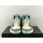 Nike Air Jordan 1 Mid SE Interstellar Gray Blue - 4