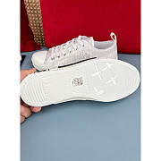 Dior B23 Low Top Oblique in White - 5