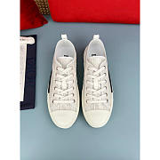 Dior B23 Low Top Oblique in White - 6