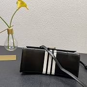 Balenciaga Adidas Hourglass Small Handbag in Black and White 23x10x24cm - 5