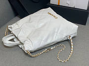 Chanel Large Backpack 22 White 51x40x9cm - 5