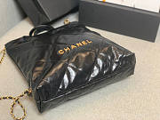 Chanel Large Backpack 22 Black 51x40x9cm - 5