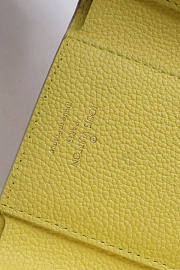 Louis Vuitton LV Victorine Wallet Pink And Yellow 12x9.5x1.5cm - 2