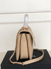 Chanel Trendy Bag Beige Gold 25x15x17cm - 6