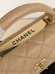 Chanel Trendy Bag Beige Gold 25x15x17cm - 4
