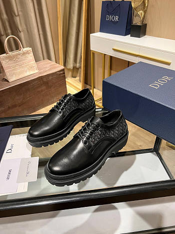 Dior Explorer Derby Shoe Black Smooth Calfskin 