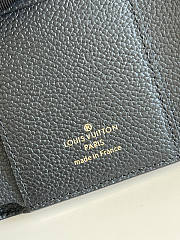 Louis Vuitton LV Victorine Wallet Black and Beige 12x9.5x1.5cm - 3