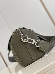 Louis Vuitton LV City Keepall Bag Khaki Green 27 x 17 x 13 cm - 3