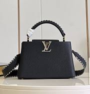 Louis Vuitton LV Capucines Black MM 31.5x20x11cm - 1
