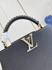 Louis Vuitton LV Capucines Black MM 31.5x20x11cm - 2