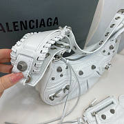 Balenciaga Women's Le Cagole Xs Shoulder Bag White 26x16x7cm - 4