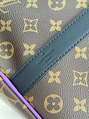 Louis Vuitton LV Keepall Bandouliere 50 Monogram Purple 50x29x23cm - 2