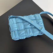 Bottega Veneta Cassette Blue 23x15x5.5cm - 4