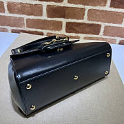 Gucci Horsebit 1955 Medium Bag Black 29x20x13cm - 3