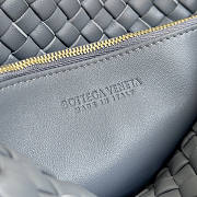 Bottega Veneta Cobble Shoulder Grey Bag 27x20x9cm - 2