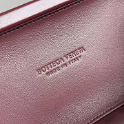 Bottega Veneta Knot Minaudiere Wine 20x12x5.5cm - 6