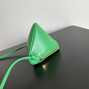 Bottega Veneta Pouch On Strap Green 18x9x8cm - 6