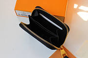 Louis Vuitton LV Zippy Coin Purse Black 11x8.5x2cm - 3