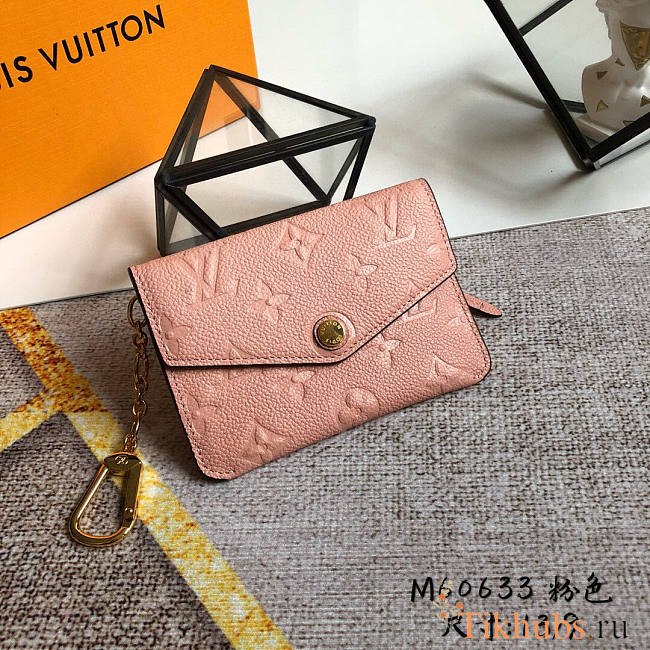 Louis Vuitton LV Kep Pouch Pink 13x9x1.5cm - 1