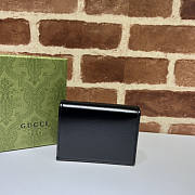 Gucci Horsebit 1955 Card Case Wallet Black 11x8.5x3cm - 3