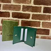 Gucci Horsebit 1955 Card Case Wallet Green 11x8.5x3cm - 2