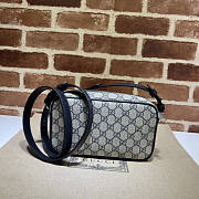 Gucci Ophidia Small Messenger Bag Blue 24x13x6cm - 4