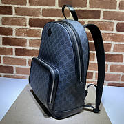 Gucci Backpack With Interlocking G Black 31.5x41x14.5cm - 4