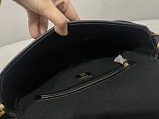 Fendi Baguette Black FF Canvas Bag 27x6x15cm - 6