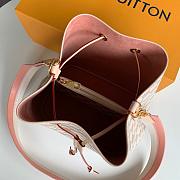 Louis Vuitton LV Neonoe MM Damier Pink 26x26x17.5cm - 5
