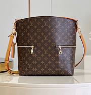 Louis Vuitton LV Melie Shoulder Tote Bag 35x42x13cm - 1