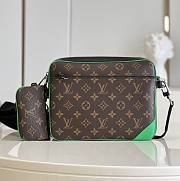 Louis Vuitton LV Trio Messenger Bag Monogram Green 25 x 18.5 x 7 cm - 1