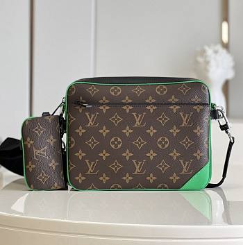 Louis Vuitton LV Trio Messenger Bag Monogram Green 25 x 18.5 x 7 cm