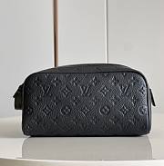 Louis Vuitton LV Dopp Kit Black 28x15x16.5cm - 1