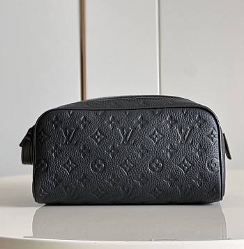 Louis Vuitton LV Dopp Kit Black 28x15x16.5cm