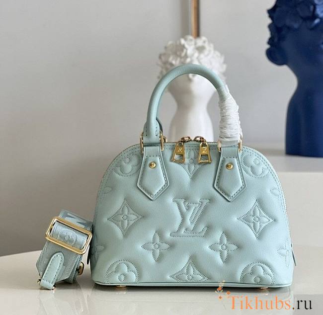 Louis Vuitton LV Alma BB Bag Green 24.5 x 18 x 12 cm - 1