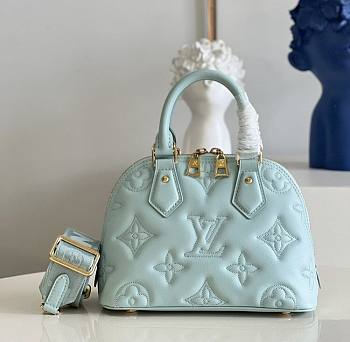 Louis Vuitton LV Alma BB Bag Green 24.5 x 18 x 12 cm