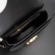 Celine Teen Besace Triomphe In Black Gold 18.5x16x.6cm - 3