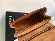 Celine Mini Soft 16 In Smooth Calfskin Tan 18x12.5x6cm - 2